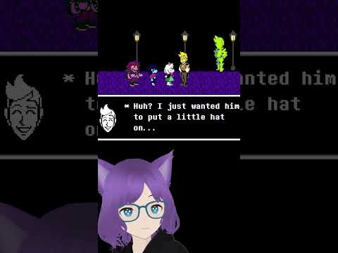 I get it... but the fit still needs work #deltarune #vtuber