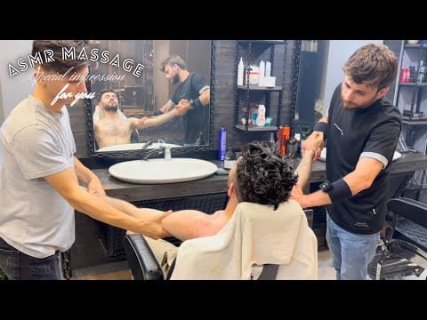 Asmr barber masaage / relaxation and sleep massage / for you…