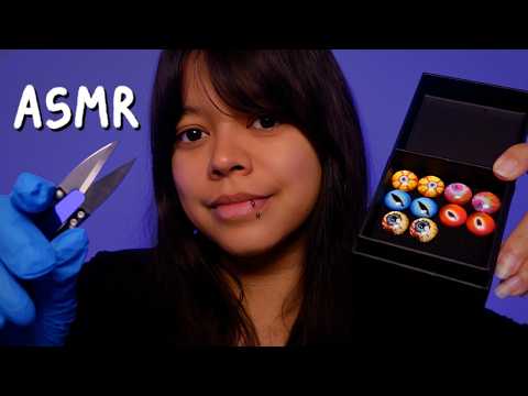 Chirurgie des yeux 👀🩹 ROLEPLAY ASMR FR (asmr visuel, gants, face touching..)