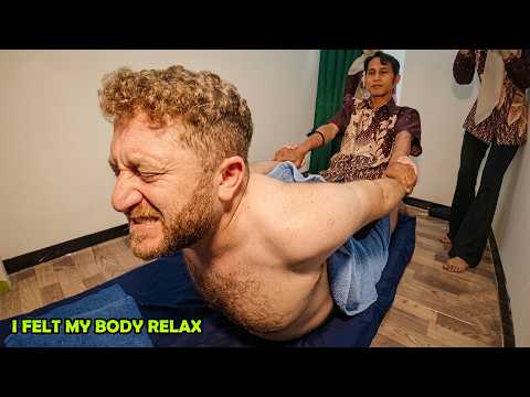 THIS MASSAGE BROUGHT ME PEACE + CRACKS + ASMR Foot,Leg,Head,Face,Shoulder,Arm,Palm & Body Massage