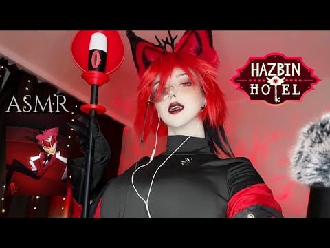 ☾♱ ASMR: Alastor is your..mommy? I Hazbin Hotel Cosplay RolePlay