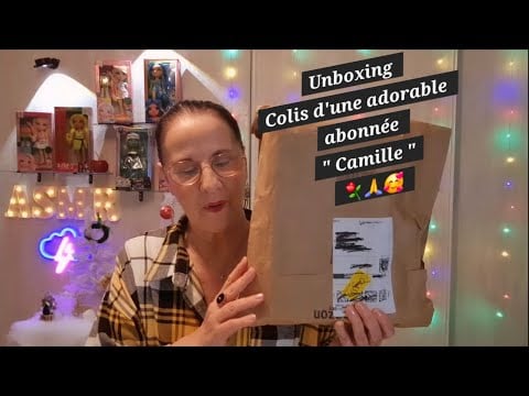 Asmr français, colis d'une adorable abonnée "Camille" 📦⚘️🙏🥰🎁