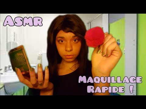 ASMR ◇ Une amie fait vite ton maquillage à l'école / A friend quickly does your makeup for school 💫