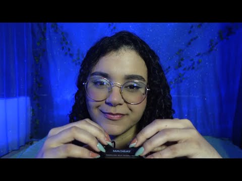 ASMR SCRATCHING E TAPPING NA CÁPSULA DO TASCAM