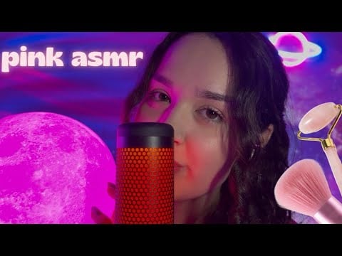 💝 ASMR somente com gatilhos cor de rosa 🎀🐷