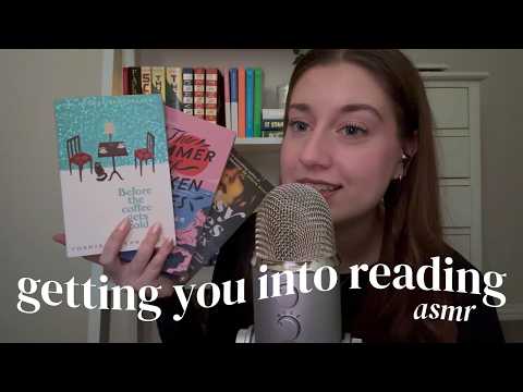 asmr | books guaranteed to get you into reading (close-up ramble)