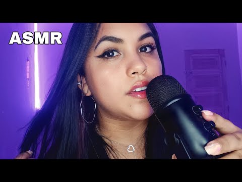 ASMR REPETINDO PALAVRAS QUE MAIS ARREPIAM O CÉREBRO 🧠