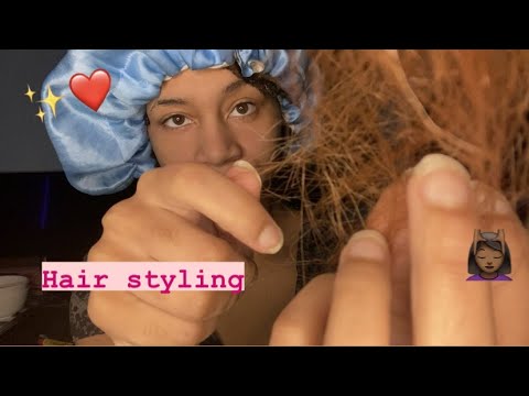 ASMR - Hairstyling for a Momma (Rose)