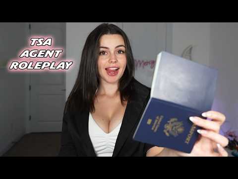 Sassy TSA Agent Roleplay ASMR | Personal Attention