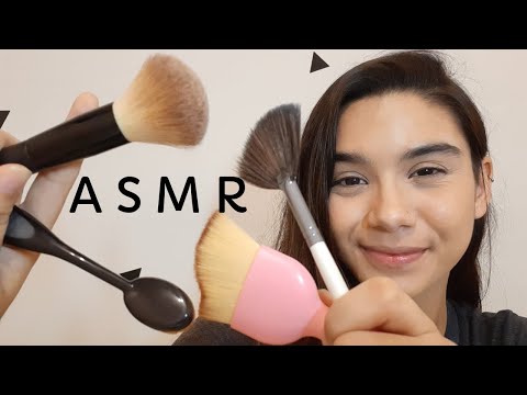 ASMR [PT/BR]: FAZENDO VOCÊ RELAXAR EM 15 MINUTOS COM CÂMERA BRUSHING E MOUTH SOUNDS