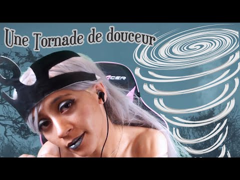 ASMR FR ROLE PLAY : TORNADE  T'APAISE  ♡ 🎧 ♡ (je prend soin de toi)