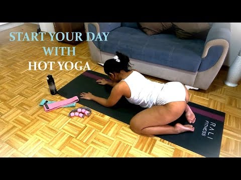 DAILY HOT YOGA ROUTINE To Start Your Day With Positive Vibes!