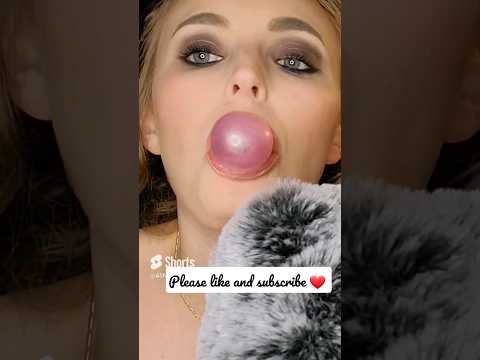 ASMR Pink Gum #asmr #tingles #asmrtingles #sensory #relax #asmrtriggers #triggers #asmrrelaxation