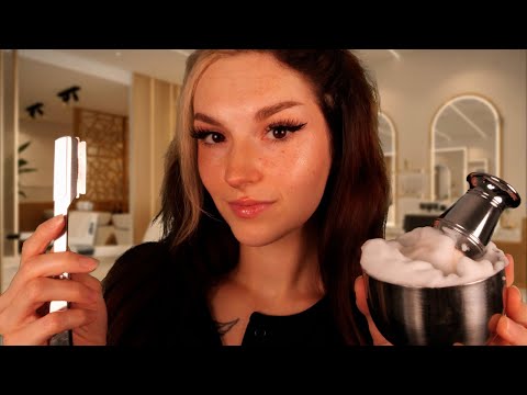 ASMR Haircut & Shave | Pampering You, Up Close Personal Attention