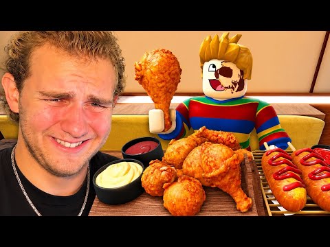 ASMR Roblox mukbang is strange