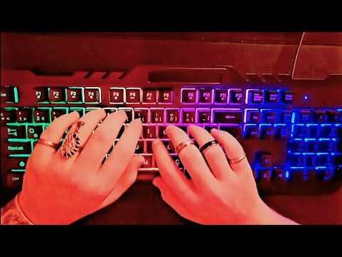 Chill ASMR Yayını #10 Klavye Sesleri, Mukbang, Sohbet, Triggerlar | Türkçe Live ASMR