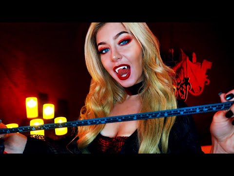 ASMR FEEDING ON YOU 🩸 Vampire Measuring You For Feeding Roleplay