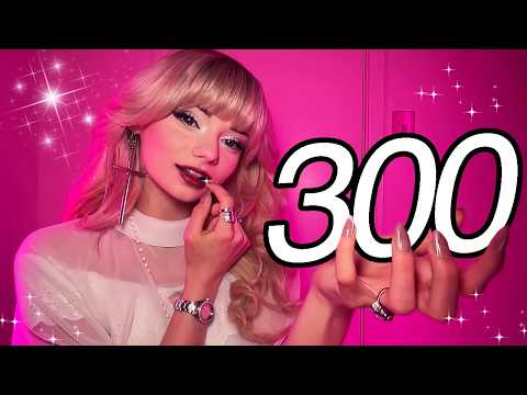 ASMR 300 Triggers in 30 Minutes (changes every 6 seconds)