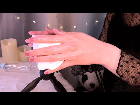 ASMR Brain Melting Ear Massage for Sleep & Relaxation 😴 lotion, oil, gel, cream [SR3D] 耳マッサージ