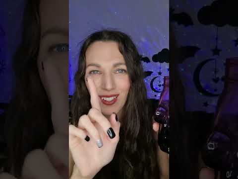 ASMR Halloween Je crée ta potion magique 🍸🕷️💤​ #shorts #short #asmr