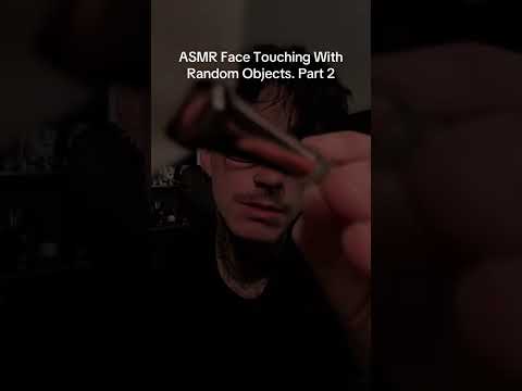 touching your face with random stuff