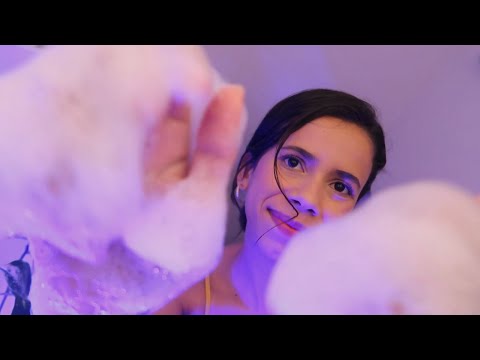 ASMR | SUA MÃE TE DANDO UM BANHO DE ESPUMA | ROLEPLAY