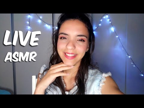 LIVE DE ASMR - VEM CONVERSAR COMIGO!