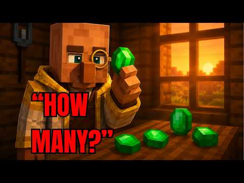 Minecraft ASMR: The Wandering Trader Counts Your Emeralds
