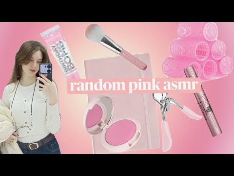 asmr random pink items (lofi)