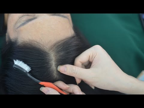 ASMR Scalp Scratching Massage, No Talking Hair Play, Hair Combing For Stress Relief