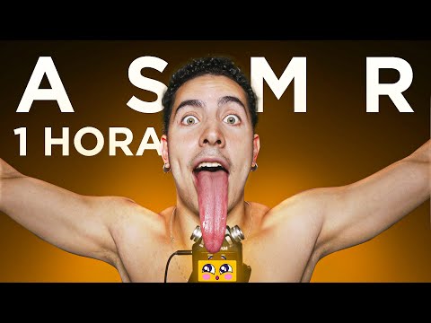 ASMR 1 HORA: SONS DE BOCA SECOS X MOLHADOS – Qual você prefere?