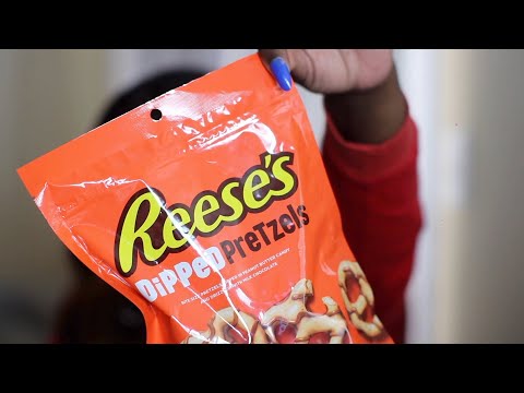 Sweet Salty FAMILY SIZE TREATS ASMR EATING SOUNDS