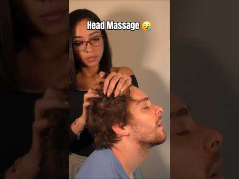 This Head Massage Put Me To Sleep 😴 #ASMR