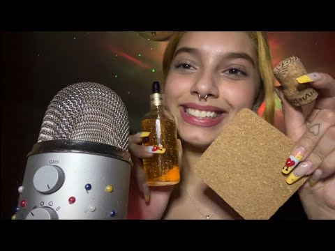 ASMR TAPPING RÁPIDO Y LENTO CON UÑAS LARGAS| SOFIWI