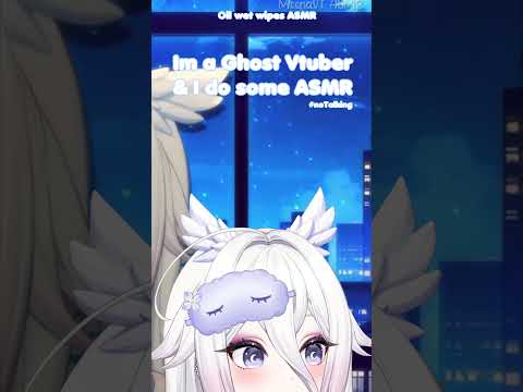 Oil wet Wipes ASMR ☁️#shorts #asmr #notalkingasmr #vtuber  #asmrshorts #fluffyasmr #brushingasmr