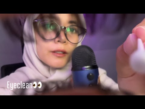 ASMR Eyeclean 👀 — Bersihin Mata Iritasi karena Eyelash😩
