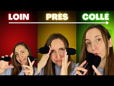 ASMR FR | MES MICROS sont de PLUS en PLUS PROCHE 🤩 (100% frissons)