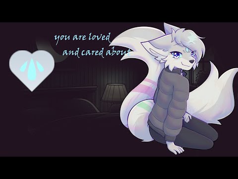 [Furry ASMR] Kitsune Snuggles and purrs your depression away [M4A, Wholesome]