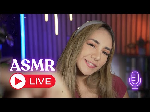 Asmr en Vivo | Relájate conmigo #asmr #asmrlivestream