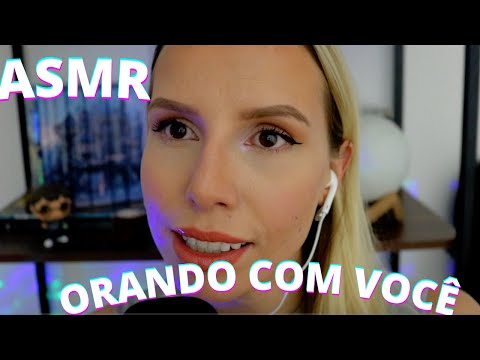 ASMR ORANDO COM VOCÊ SALMO 25 -  Bruna Harmel ASMR