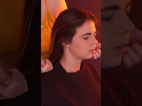 asmr swedish facial massage on a real person