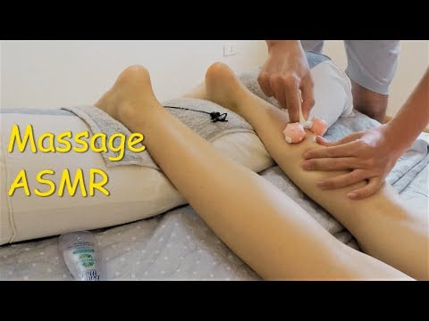ASMR Calf & Leg Massage with Tools to Reduce Leg Pain | Massage ASMR