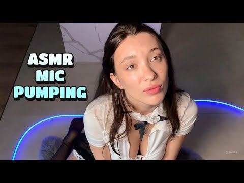 ASMR | Fast & Aggressive Mic Pumping & Spit Painting You