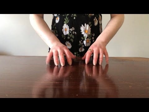 ASMR (Lofi)- Fast and Aggressive Table Tapping/Scratching (Phone Tapping, Build Up Tapping)