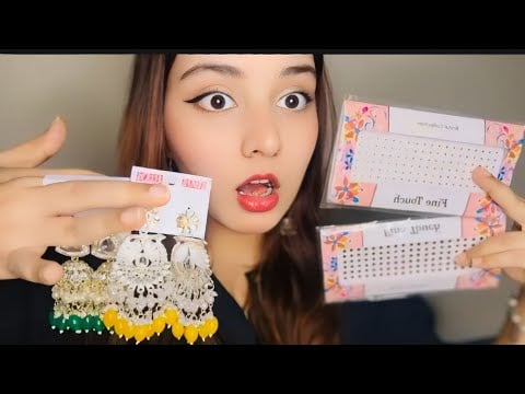 ASMR Indian Bestie gets your Ready for wedding 💍 ASMR