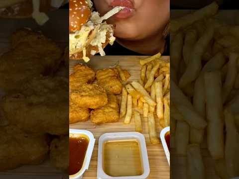 McDonald’s Double Big Mac #asmr #burger #mcdonalds #food #shorts