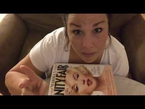 ASMR Magazine Page Turning Gum Chewing