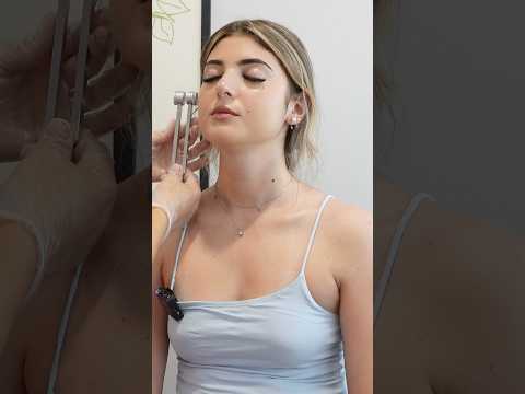 ASMR Cranial Nerve Exam + Back & Scalp Assessment #asmrvideo #relax #asmrcommunity #tingles #beauty