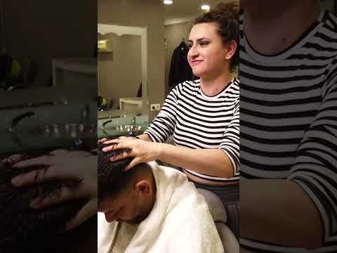 💈ASMR BARBER HEAD MASSAGE