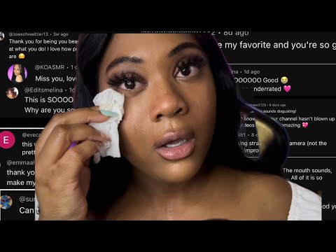ASMR | Reading your comments + Giving You Some Personal Attention 🌸